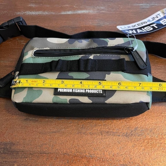 NWT Lunkerhunt LTS Fishing Waist Bag w/ Tackle Box - Picture 10 of 12